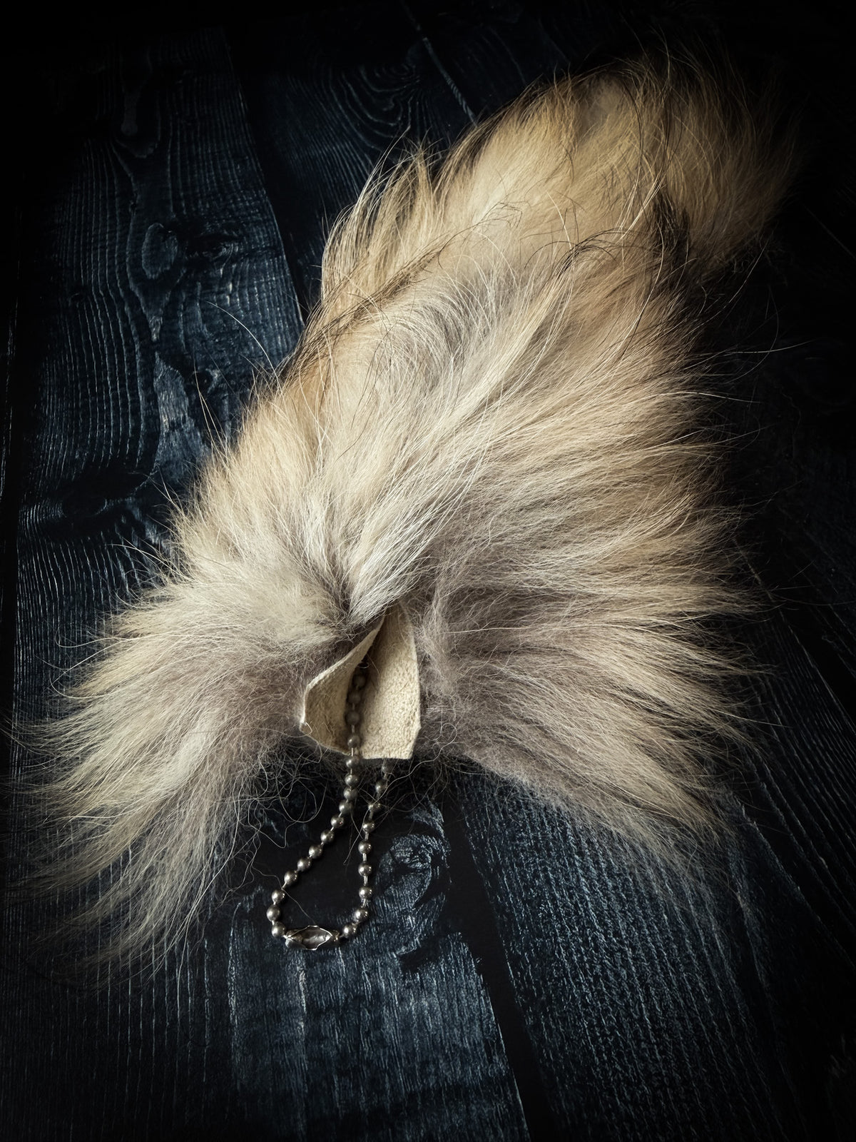 Authentic Fur Finn Raccoon Tail