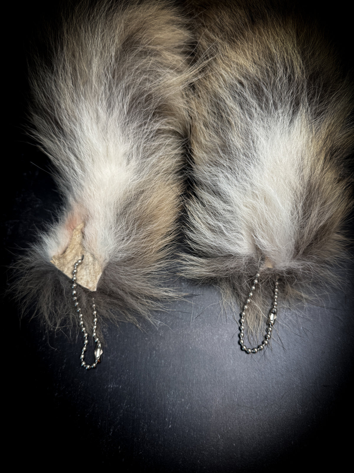 Authentic Fur Coyote Tail