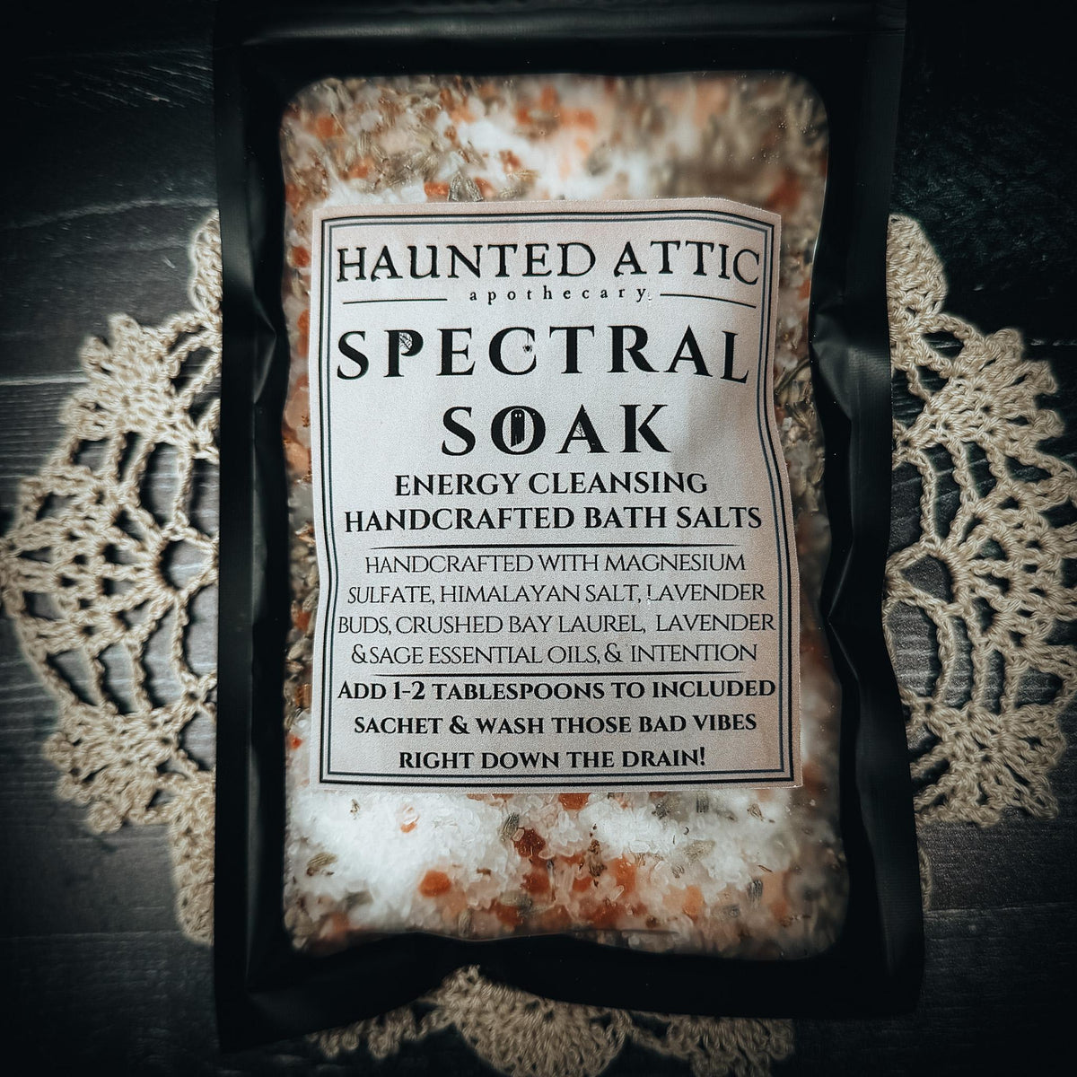 Spectral Soak Energy Cleansing Hand Crafted Bath Salts
