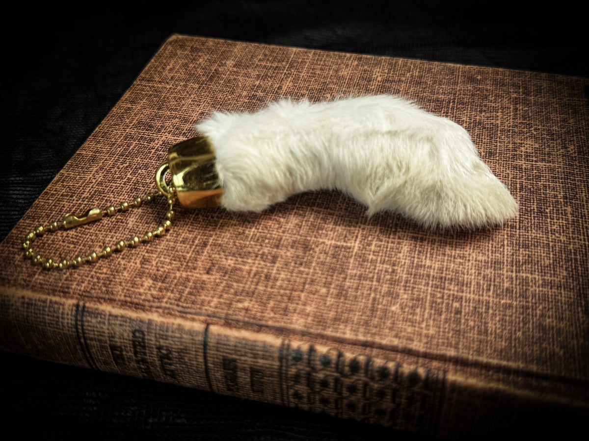 Rabbit Foot Keychain