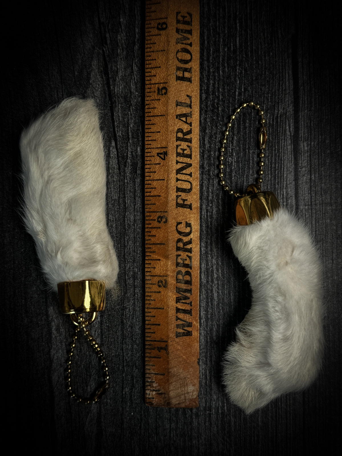 Rabbit Foot Keychain