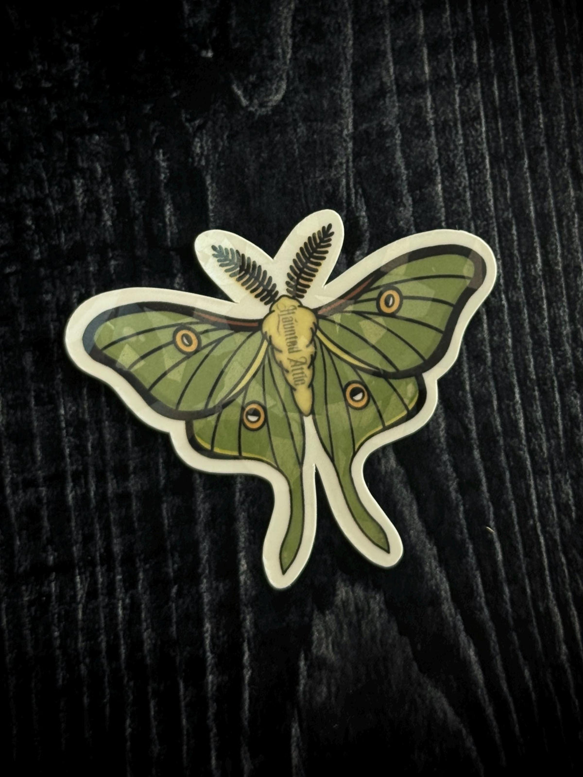 Luna Moth Sticker