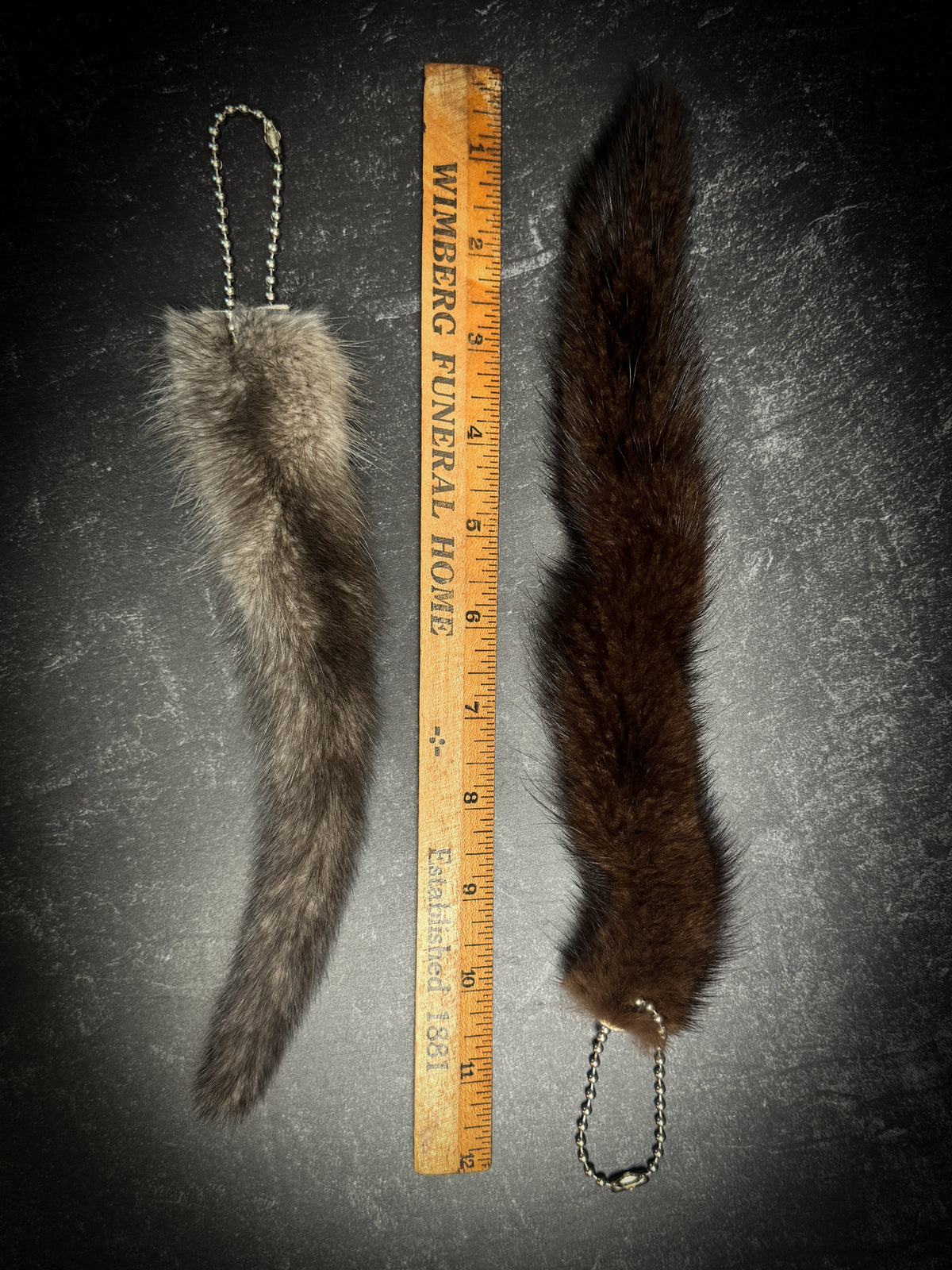 Authentic Fur Mink Tail