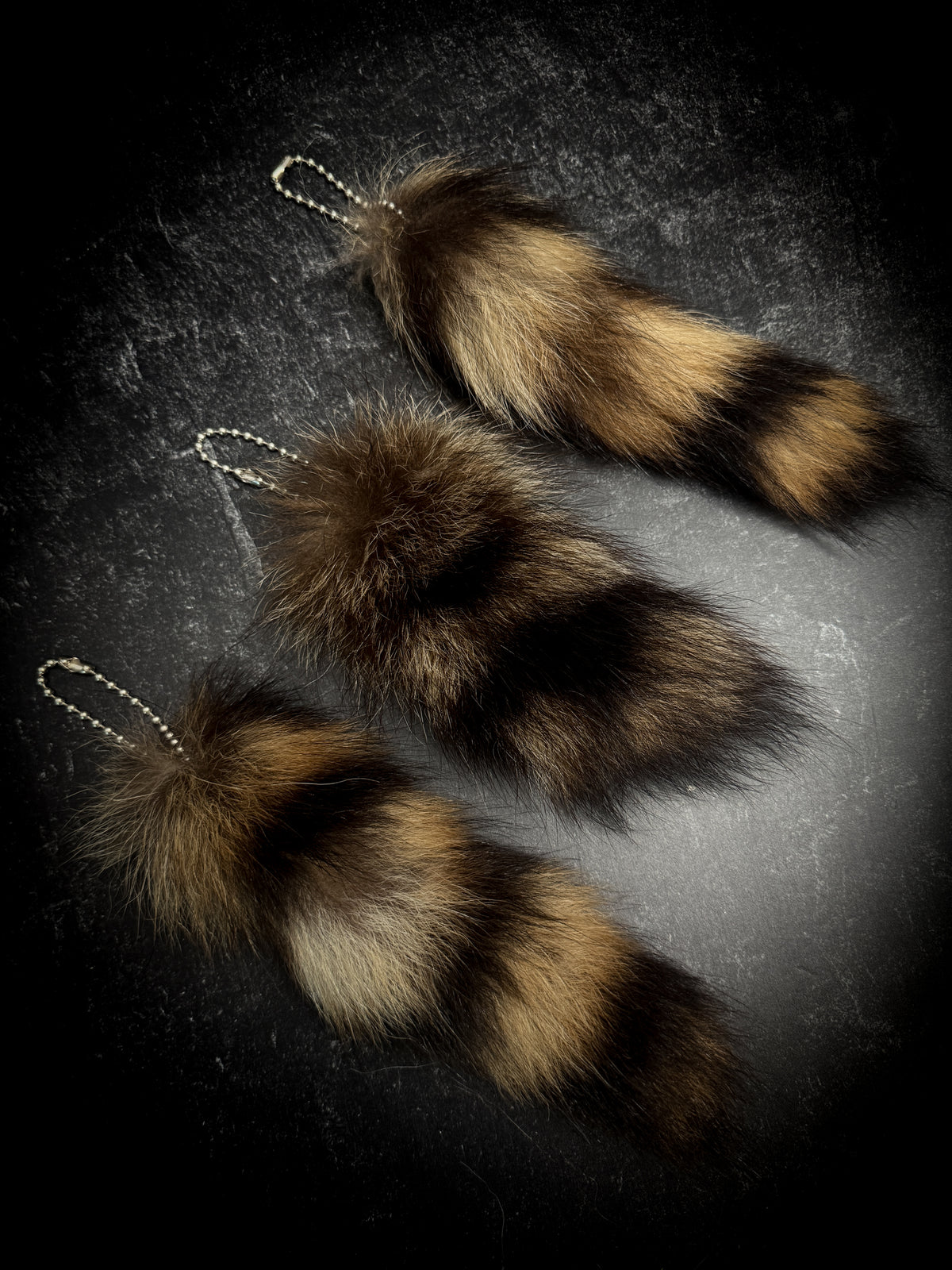 Authentic Fur Raccoon Tail