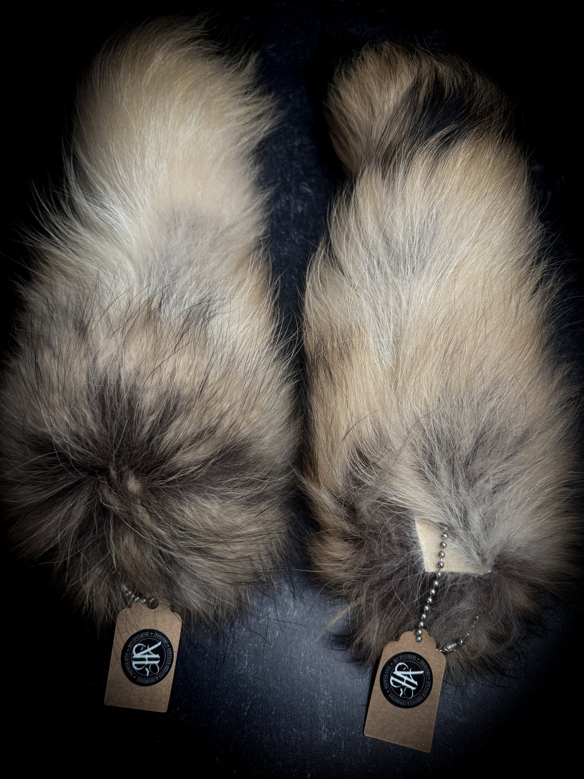 Authentic Fur Tanuki Tail