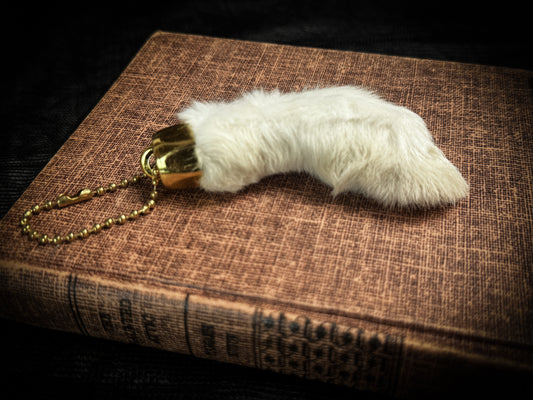 Rabbit Foot Keychain