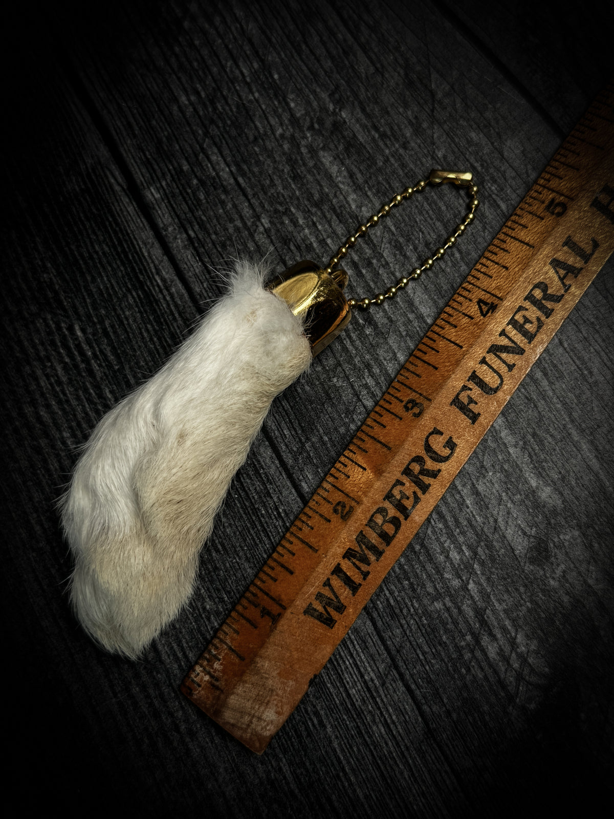 Rabbit Foot Keychain