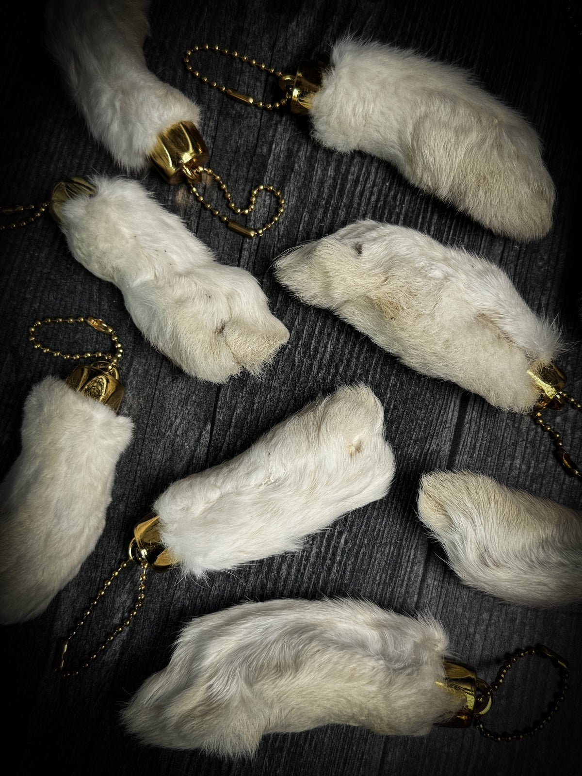 Rabbit Foot Keychain